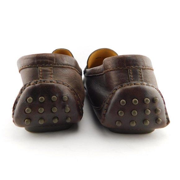 COLE HAAN Brown Leather Driving Slippers Moccasins Slip-on Flat Loafers 11.5 main image 5